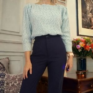 Vtg 70s Knit Jumper